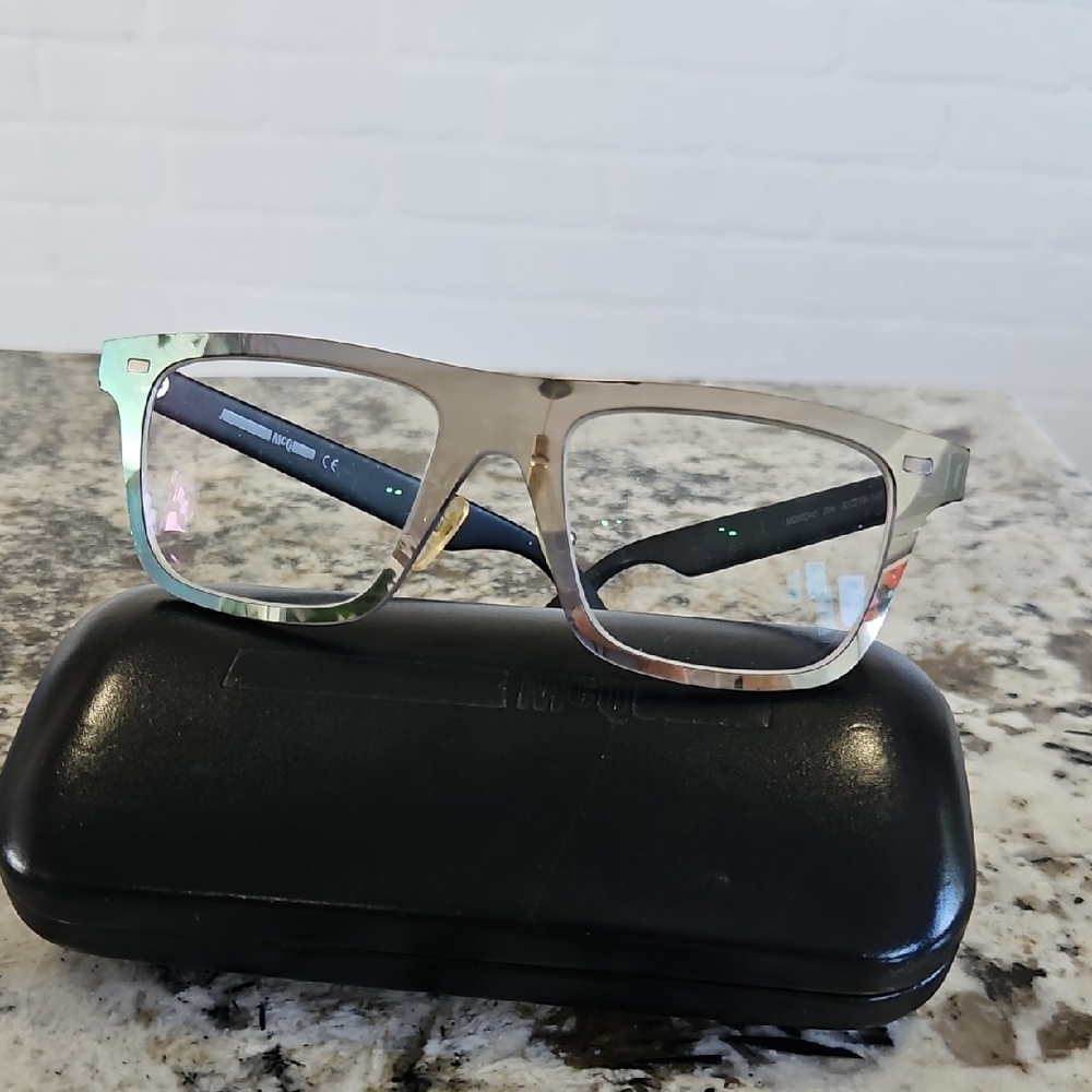 McQ By Alexander McQueen Mirrored Frames